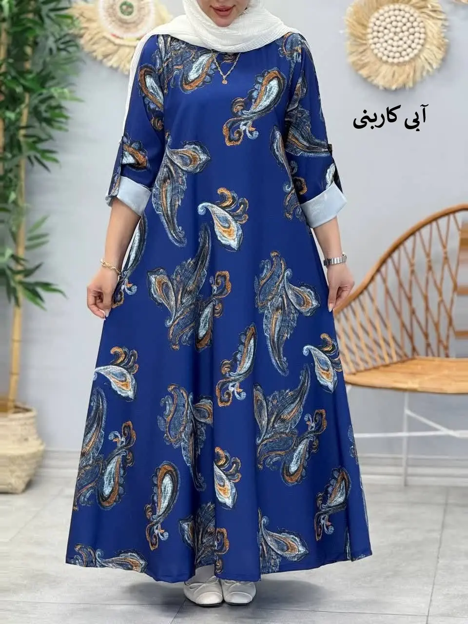 3422-پیراهن ایتالیایی ترمه